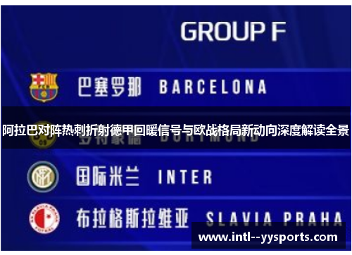 阿拉巴对阵热刺折射德甲回暖信号与欧战格局新动向深度解读全景